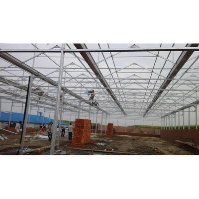 Estufas de produção agrícolas de alta eficiência Estufas com película de plástico
