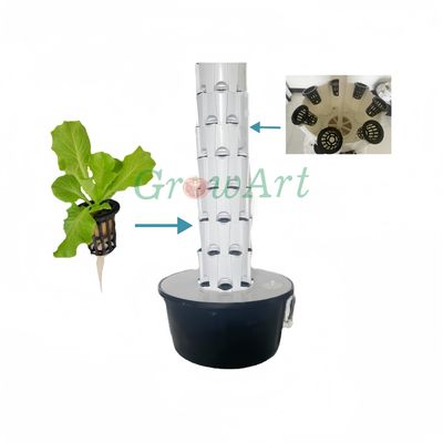 7P7 Torres de cultivo hidropónicas Sistema hidropónico de jardim vertical