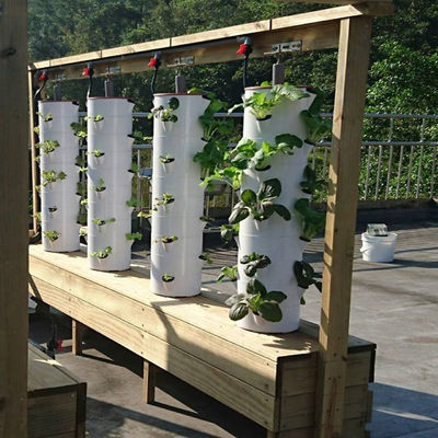 Sistema de planta de jardim de crescimento hidropônico totalmente automático vertical em casa para comercial