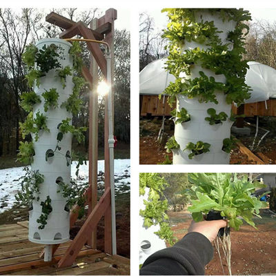 Sistema de planta de jardim de crescimento hidropônico totalmente automático vertical em casa para comercial
