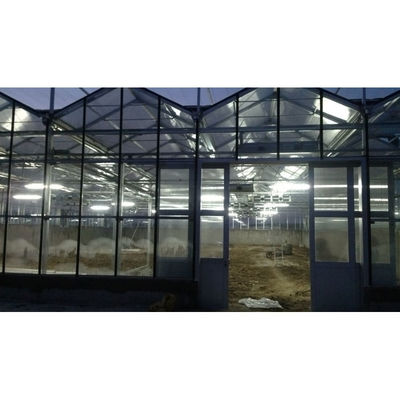Agricultura de uma ou duas camadas Hidroponia de estufa com película de plástico