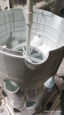 Sistema hidropónico aeropónico de crescimento de torre hidropónica vertical