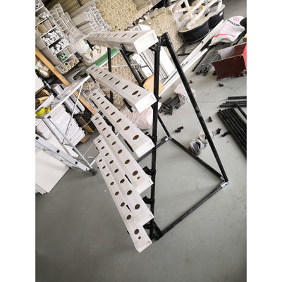 Novo sistema de estufa de hidroponia NFT com kit de cultivo de tubos de PVC para interiores e jardins
