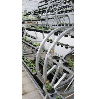 Sistemas de cultivo hidropónicos rotativos Aquapônicos para o cultivo de vegetais