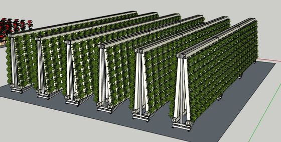 Sistema hidropônico de plantas de jardim de interior Zipgrow com luz LED